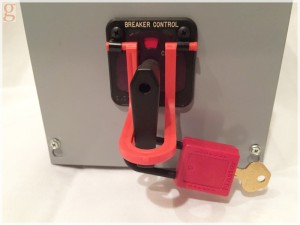 control switch guard circuit breaker lockout
